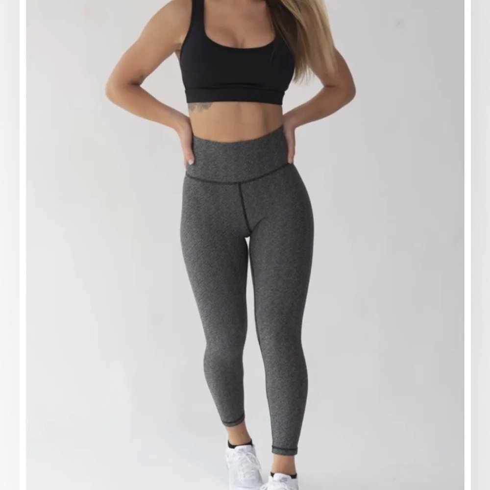 P’tula Ana Leggings Twill Jacquard Size Small